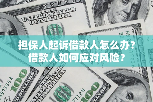 北京担保人起诉借款人怎么办？借款人如何应对风险？