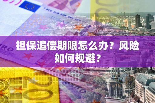 北京担保追偿期限怎么办？风险如何规避？
