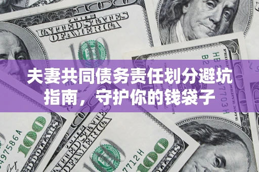 北京夫妻共同债务责任划分避坑指南，守护你的钱袋子