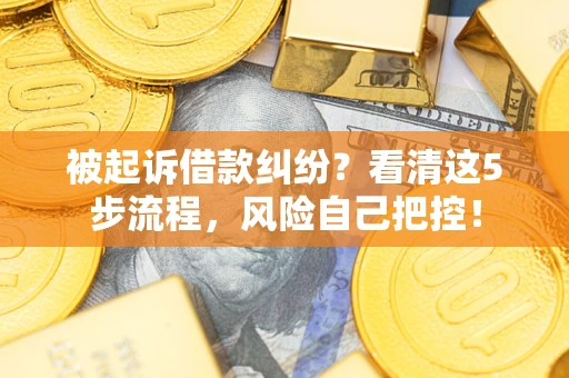 北京被起诉借款纠纷？看清这5步流程，风险自己把控！