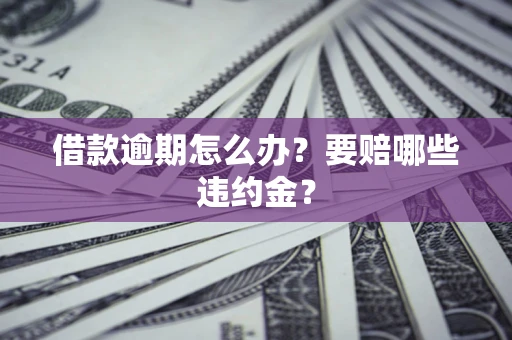 北京借款逾期怎么办？要赔哪些违约金？