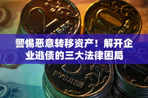 北京警惕恶意转移资产！解开企业逃债的三大法律困局